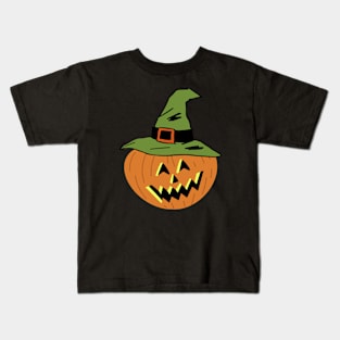 Halloween Pumpkin Kids T-Shirt